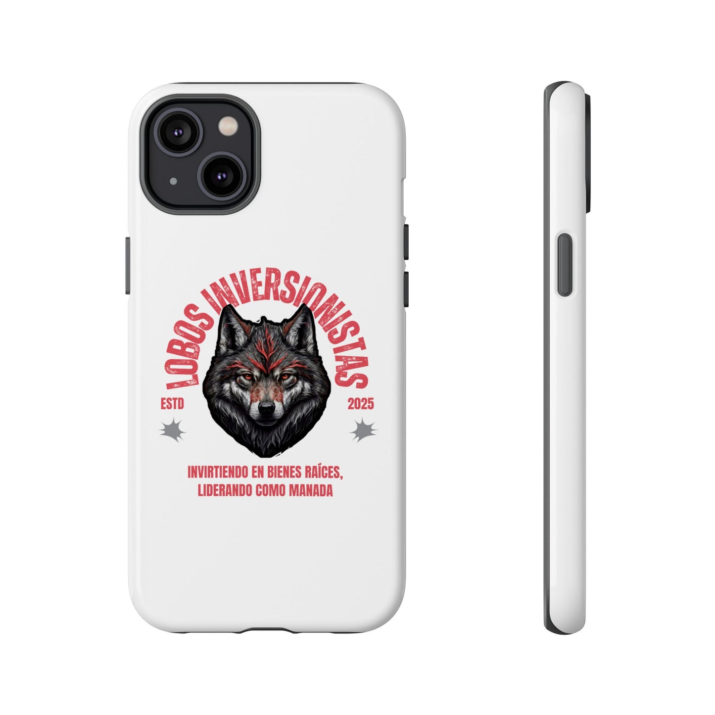 Tough Cases: Premium Wolf Phone Case for Investors, Inspired by Leadership and Strength