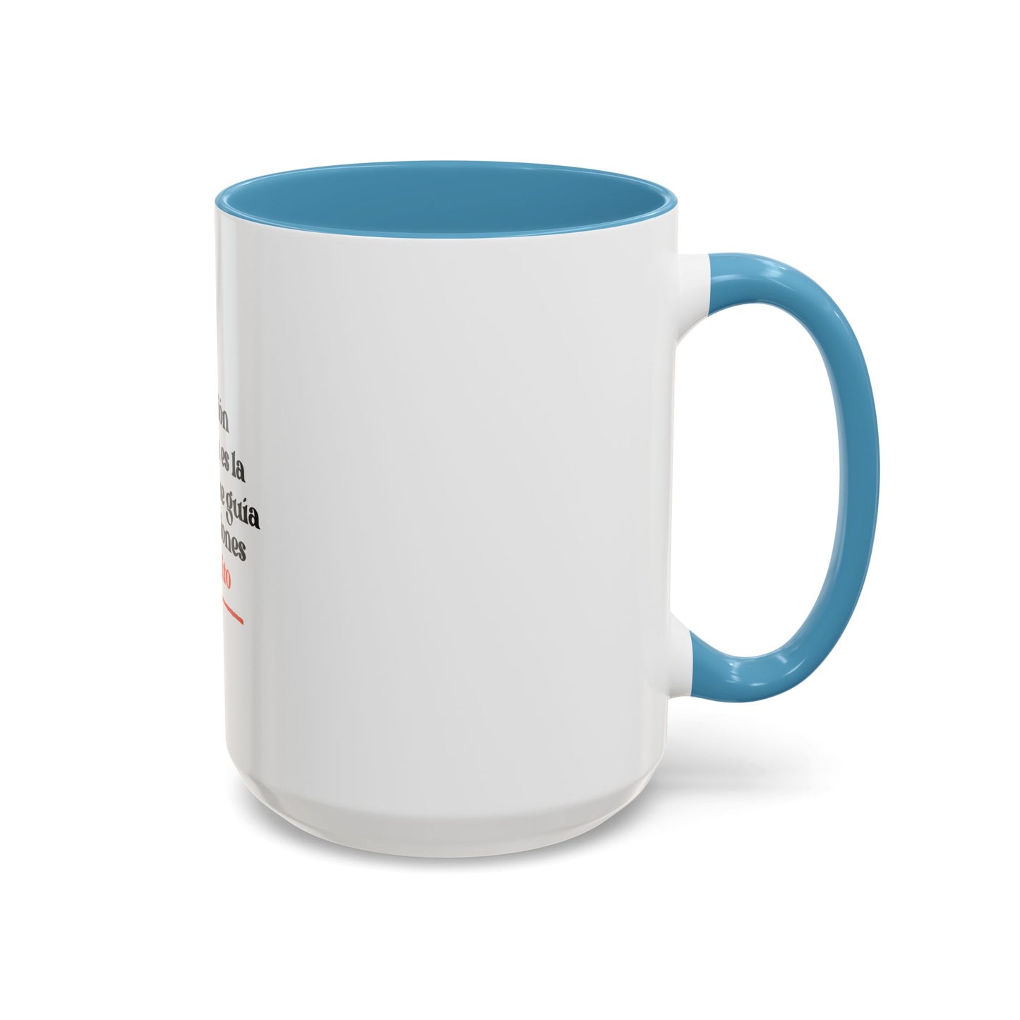Motivational Accent Coffee Mug - Financial Education Inspiring Quote