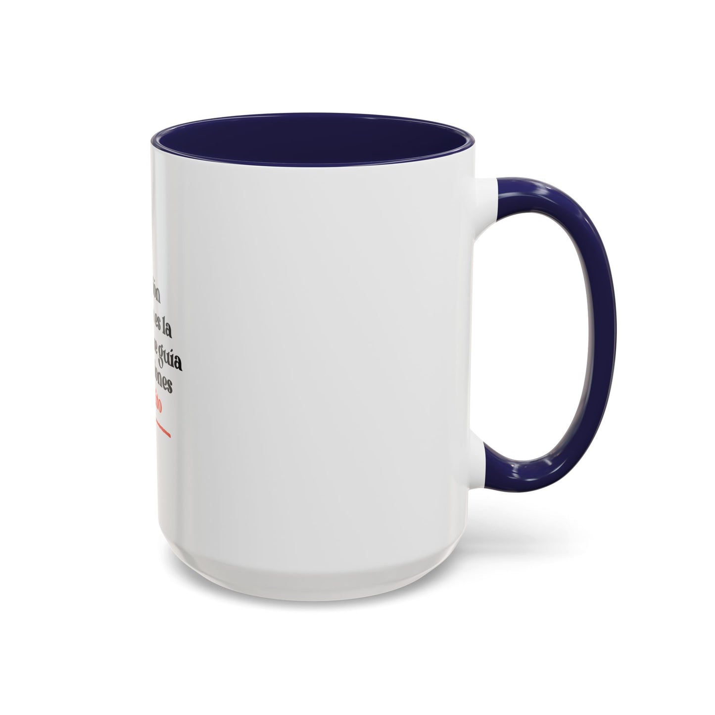 Motivational Accent Coffee Mug - Financial Education Inspiring Quote