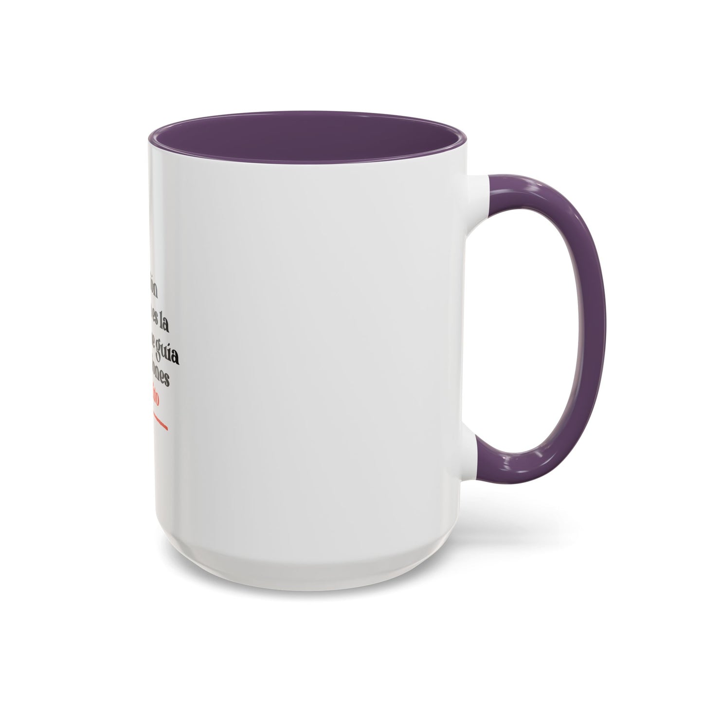 Motivational Accent Coffee Mug - Financial Education Inspiring Quote