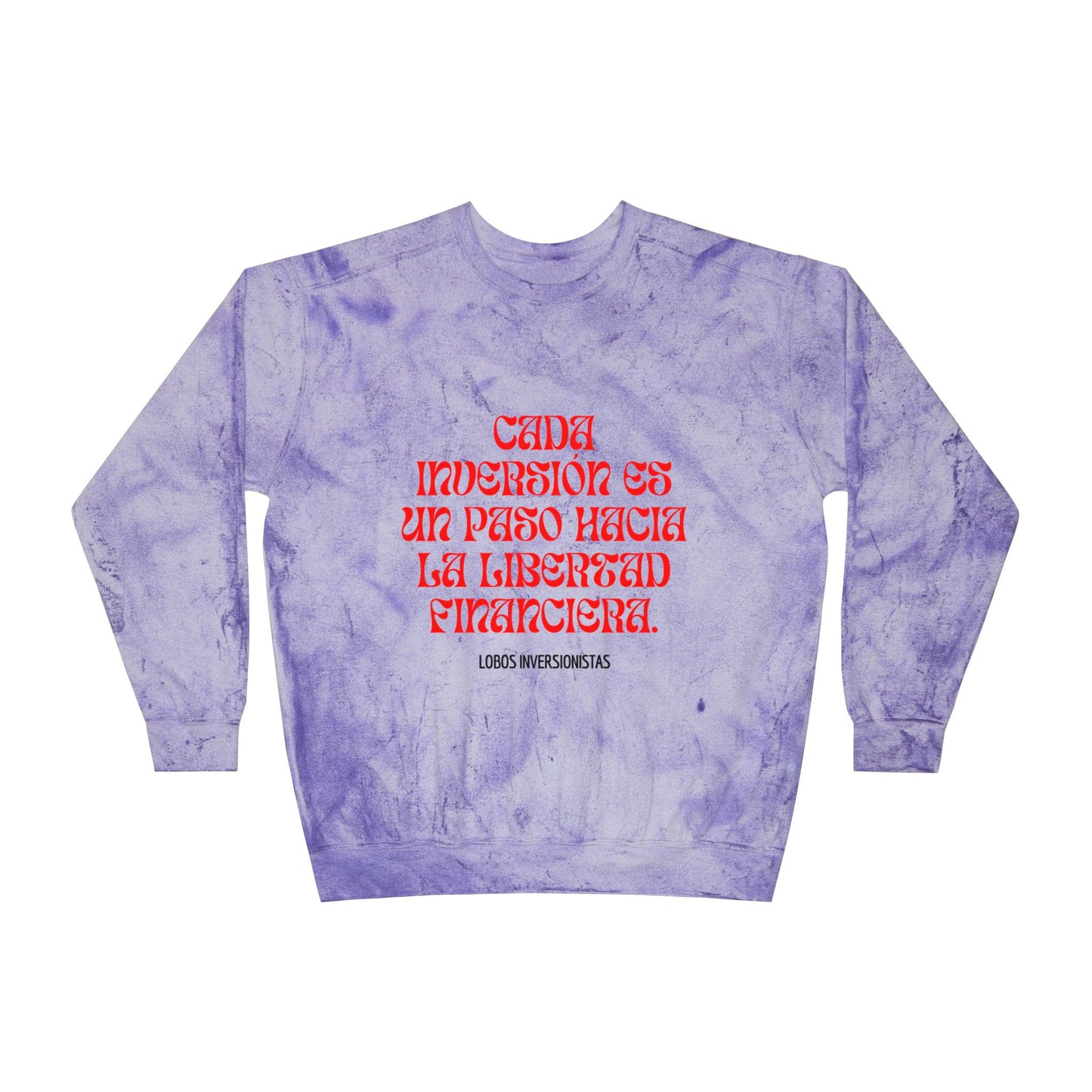 Unisex Color Blast Crewneck Sweatshirt