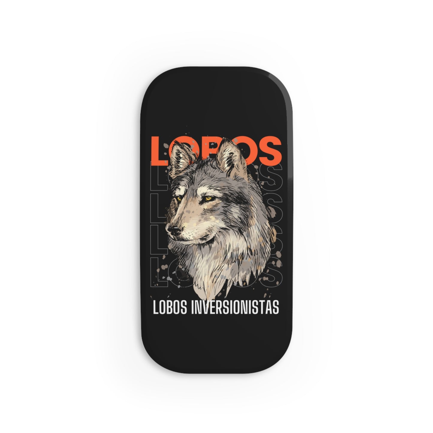 Wolf Design Phone Grip - Lobos Inversionistas