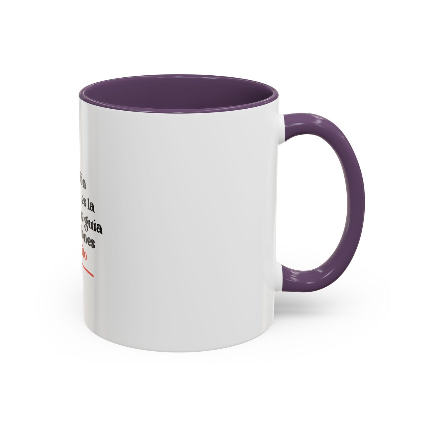 Motivational Accent Coffee Mug - Financial Education Inspiring Quote