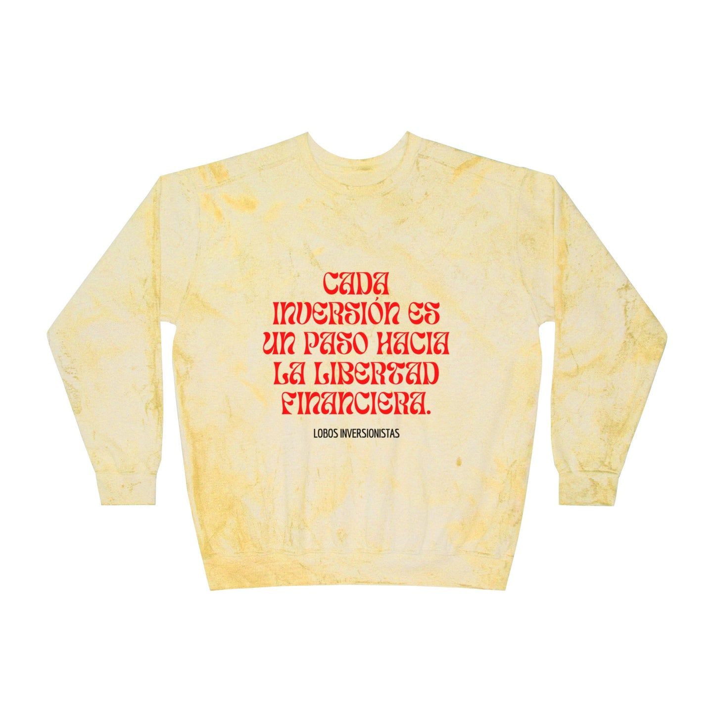 Unisex Color Blast Crewneck Sweatshirt