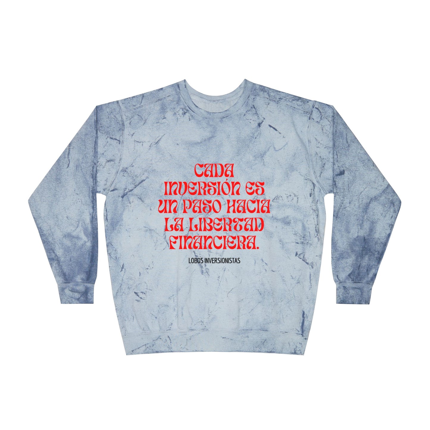 Unisex Color Blast Crewneck Sweatshirt