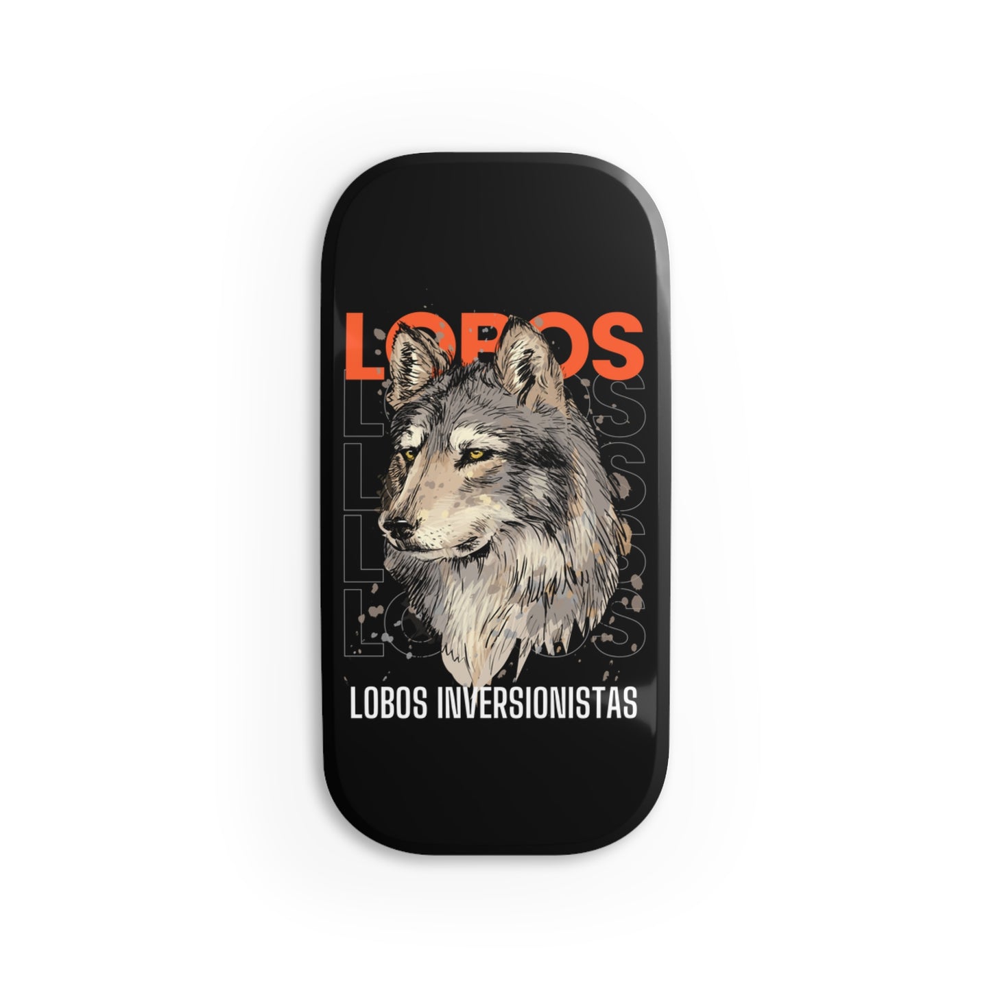 Wolf Design Phone Grip - Lobos Inversionistas
