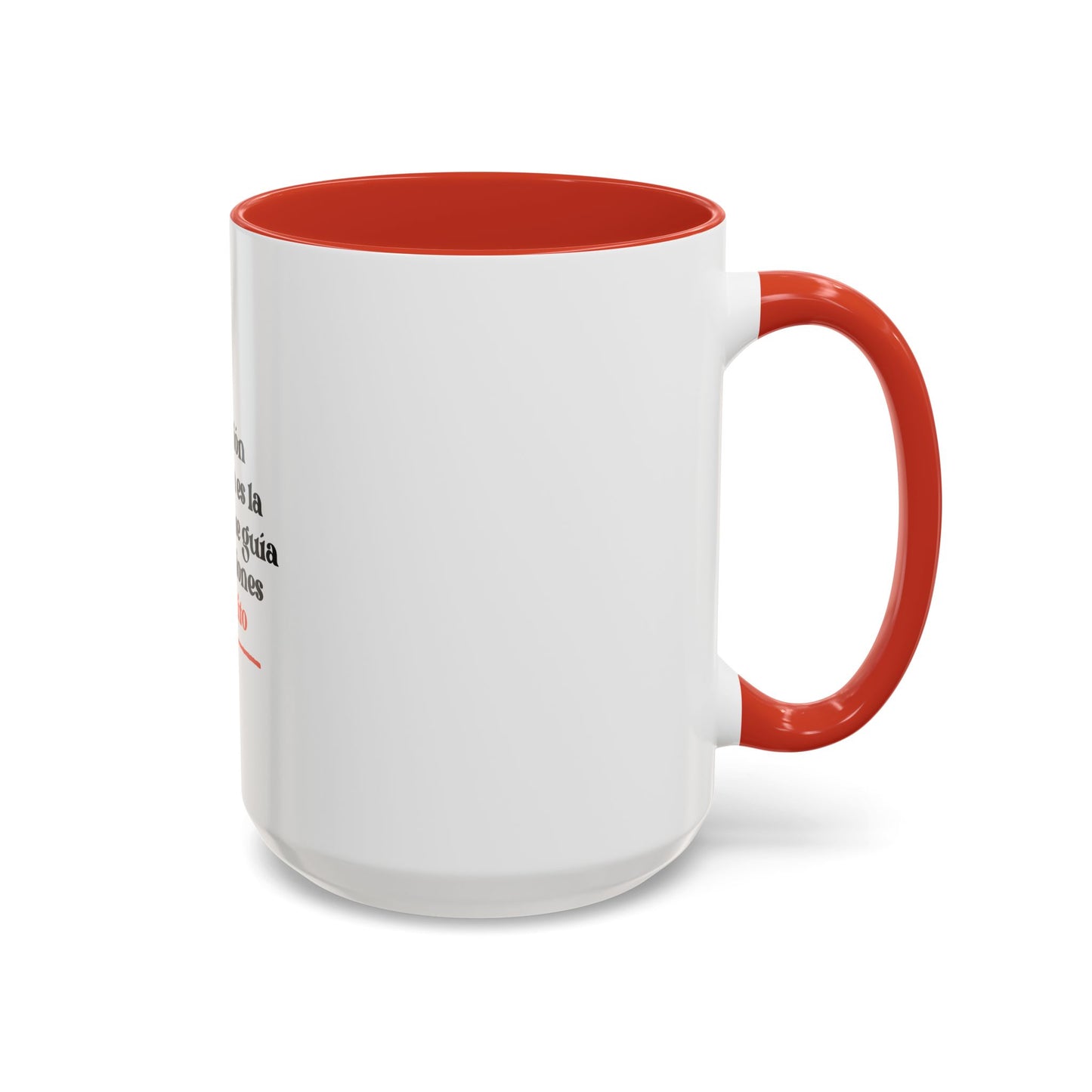 Motivational Accent Coffee Mug - Financial Education Inspiring Quote