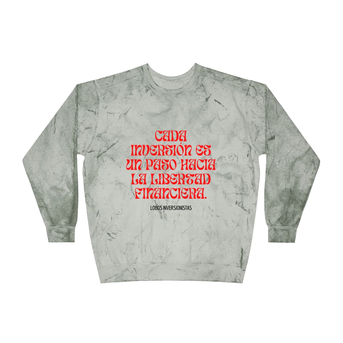 Unisex Color Blast Crewneck Sweatshirt