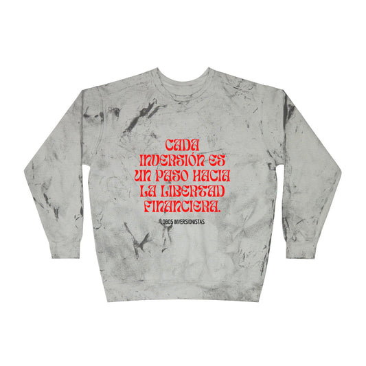 Unisex Color Blast Crewneck Sweatshirt