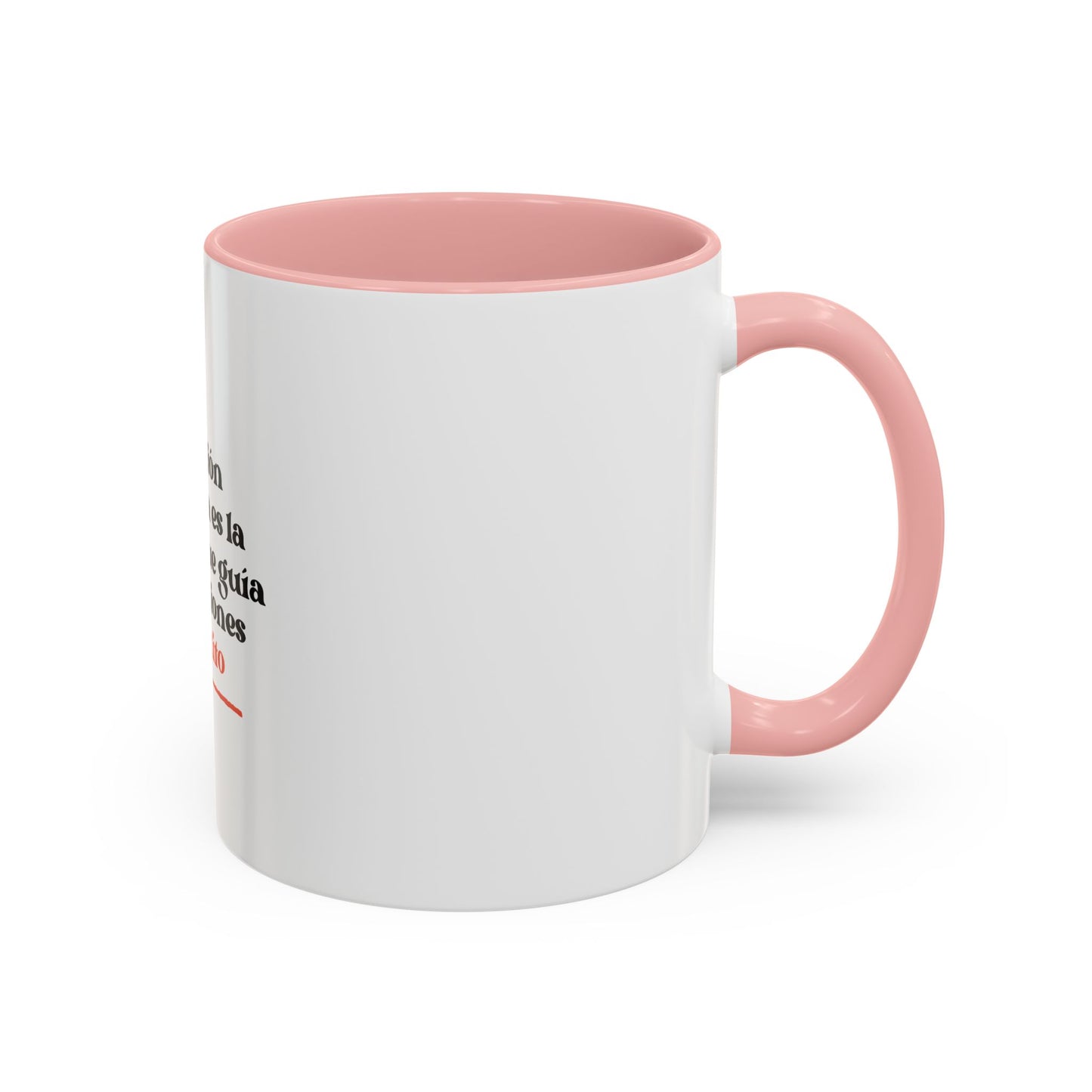 Motivational Accent Coffee Mug - Financial Education Inspiring Quote