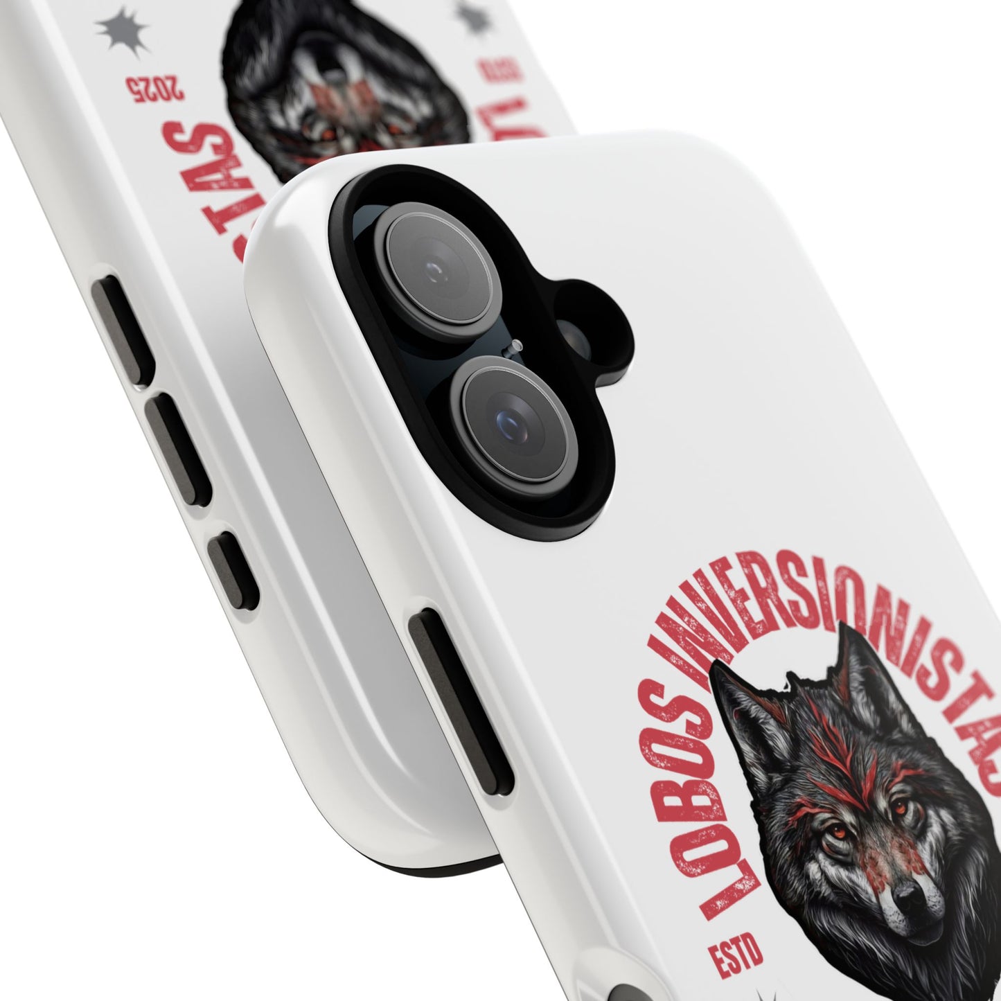 Tough Cases: Premium Wolf Phone Case for Investors, Inspired by Leadership and Strength
