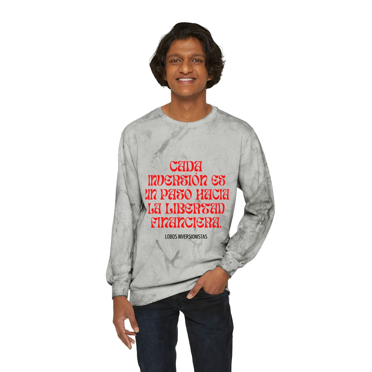 Unisex Color Blast Crewneck Sweatshirt
