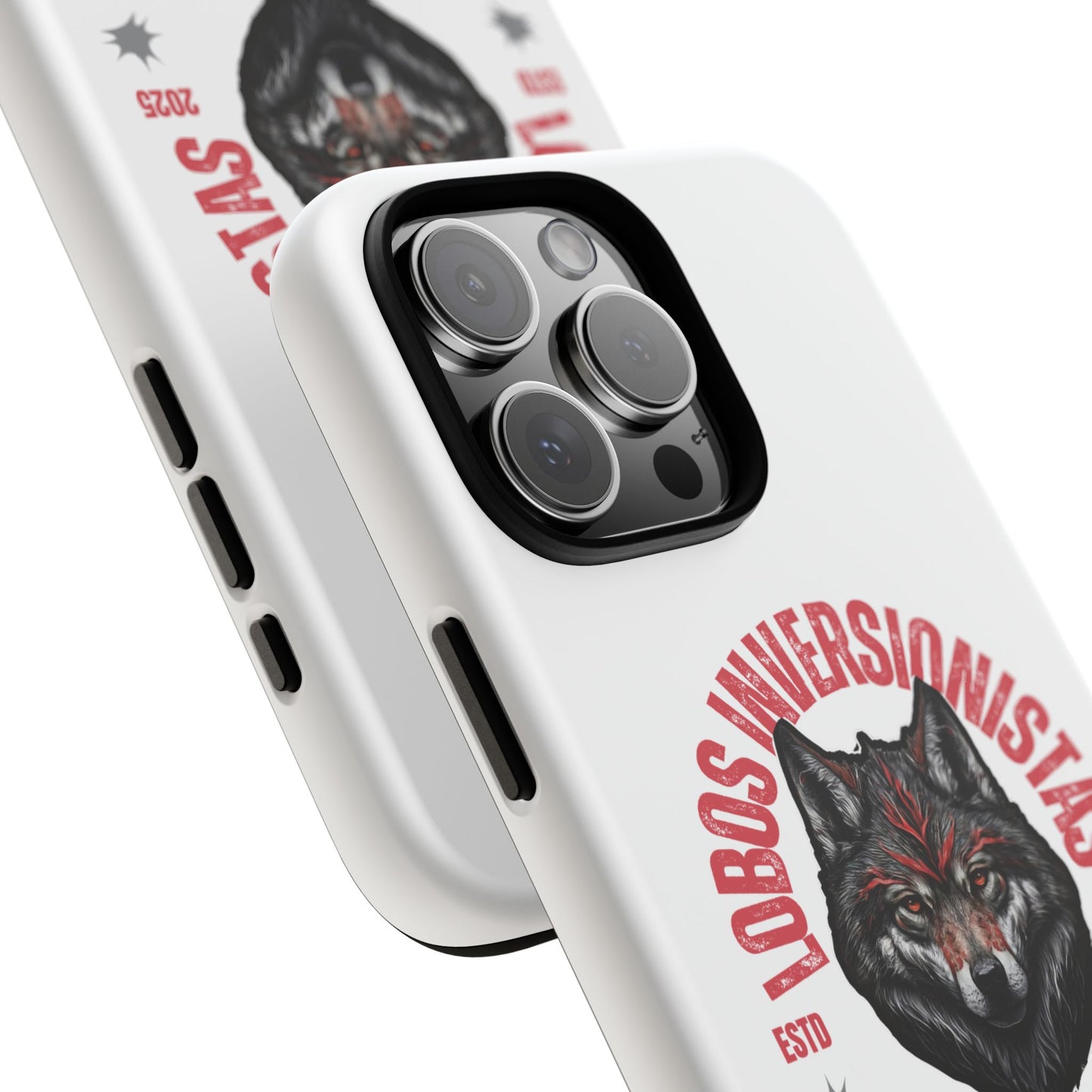 Tough Cases: Premium Wolf Phone Case for Investors, Inspired by Leadership and Strength